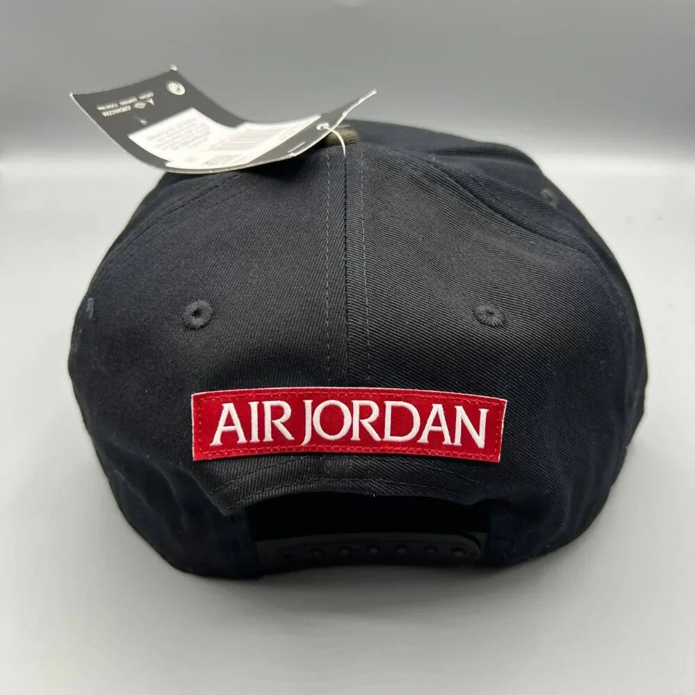 Nike Air Jordan‎ Pro Hat Men Black Camouflage Jumpman Snap Back Cap New
